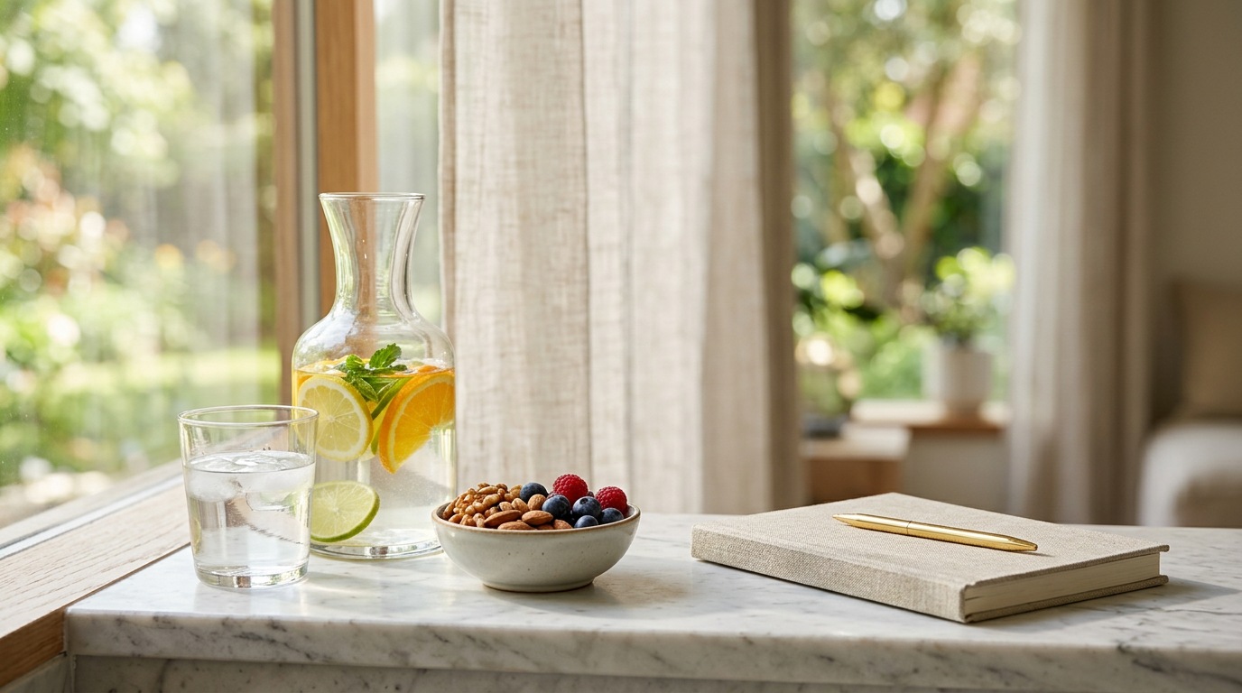 Portrait setting for Rebecca Love, Registered Dietitian Nutritionist and founder of Vow & Vitality